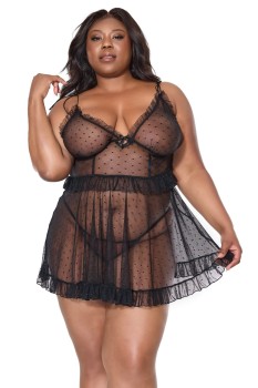 Coquette - Babydoll & G-String  - CQ25111X