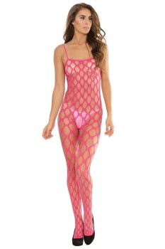 Coquette - Open Net Crotchless Body Stocking - CQ2564