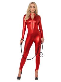 Fever Miss Whiplash Costume, Red - FV48688